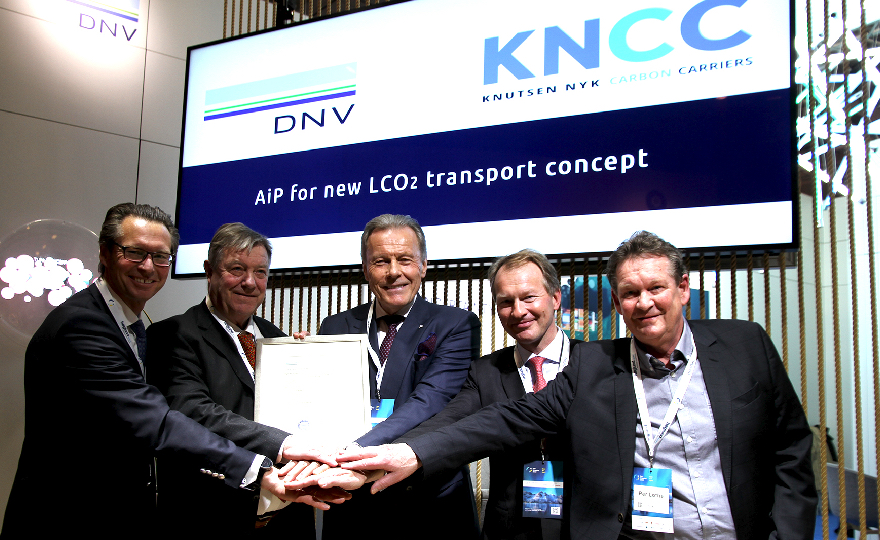 DNV awards KNCC AiP for high pressure LCO2 transport concept 